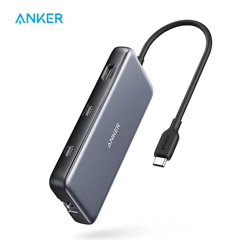 Anker 555 USB-C , 100W  , 4K 60Hz HDMI Ʈ, 10Gbps USB C  2 A  Ʈ, ̴ SD A8383, 8  1